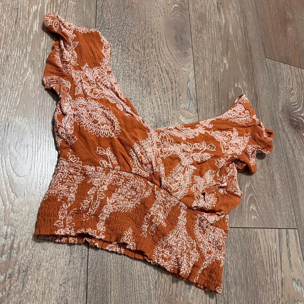 Paper Crane Crop Top